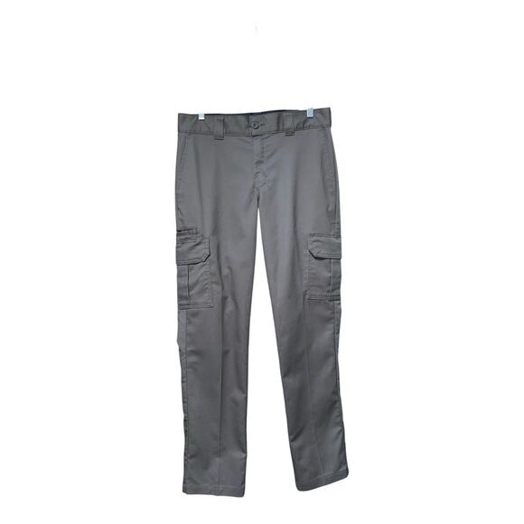 Dickies Men’s Flex Regular Straight Gray Work or Skateboarding Pants Size 32x32 - Picture 1 of 7